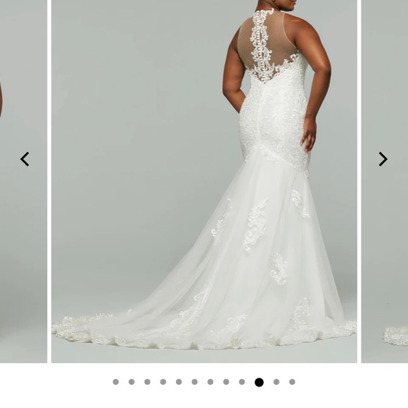 Avery Austin Mermaid Wedding Dress - Picture 4 of 6